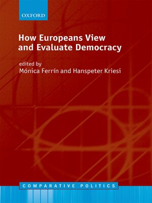 cover image of How Europeans View and Evaluate Democracy